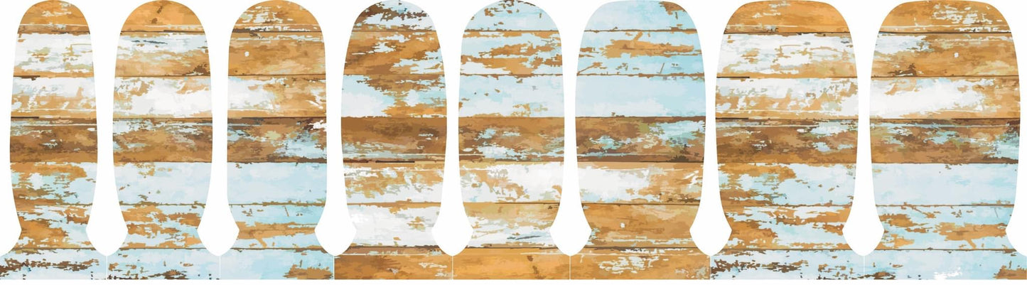 Turquoise Barnwood