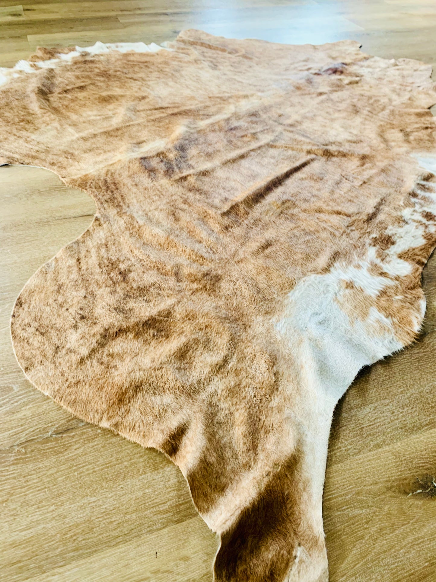 Light Brindle Cowhide