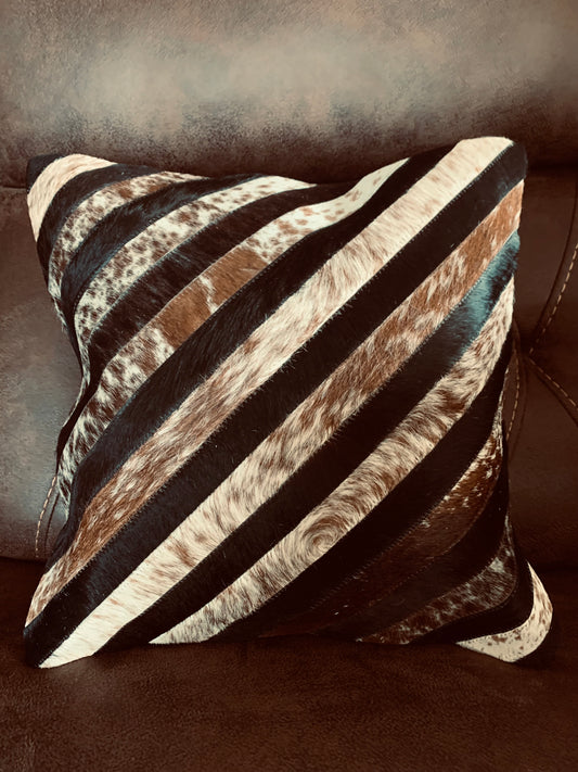 Patchwork Cowhide Pillow