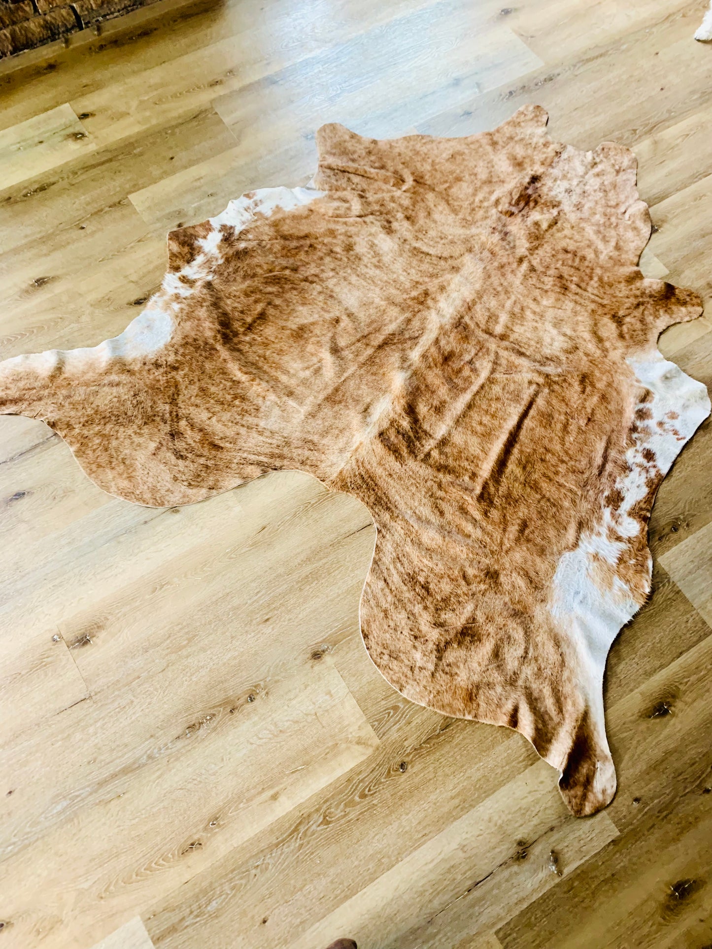 Light Brindle Cowhide