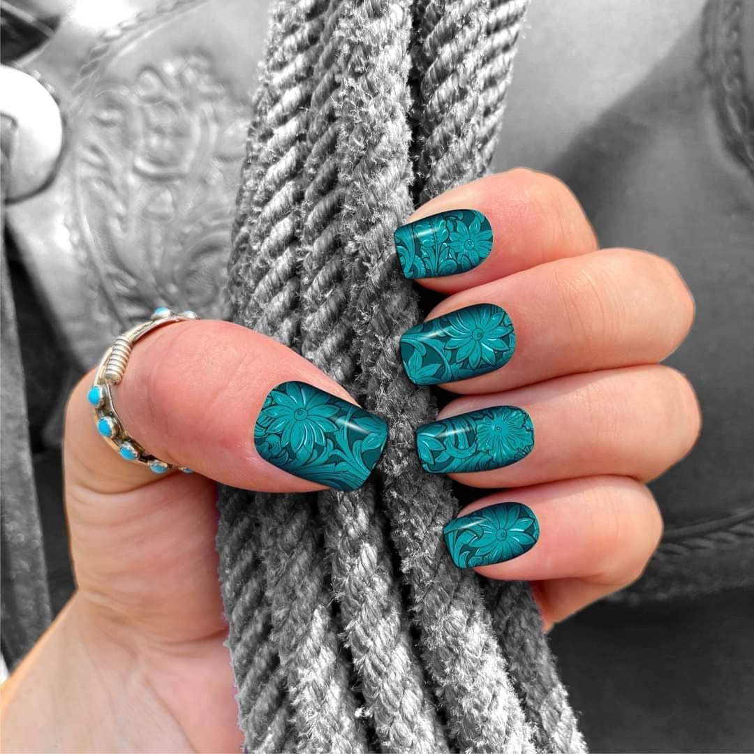 Saddle up Teal
