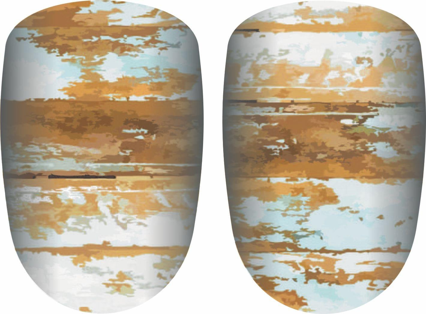 Turquoise Barnwood