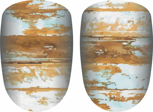 Turquoise Barnwood
