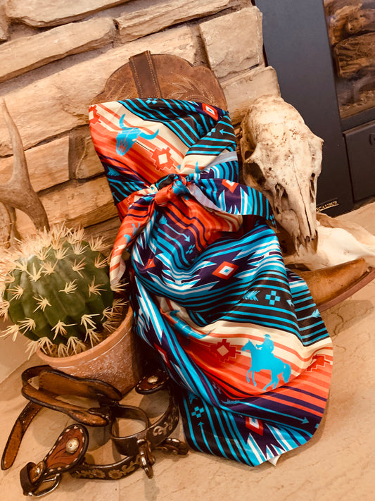 Kids Southwest Serape Wild Rag