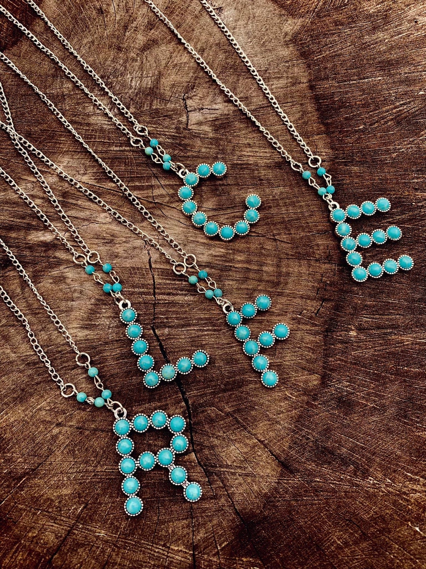 Turquoise Initials