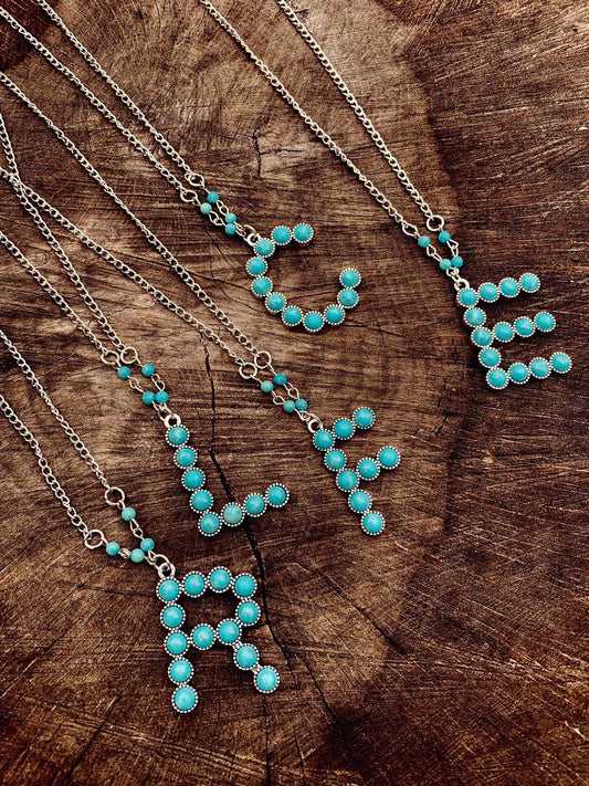 Turquoise Initials